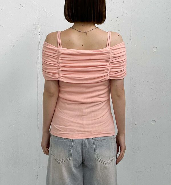 archives「ドロストオフショルカットＴＯＰＳ」|タンクトップ|