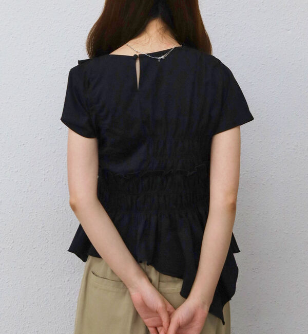 archives「アシメギャザーフリルＴＥＥ」|Tシャツ・カットソー|