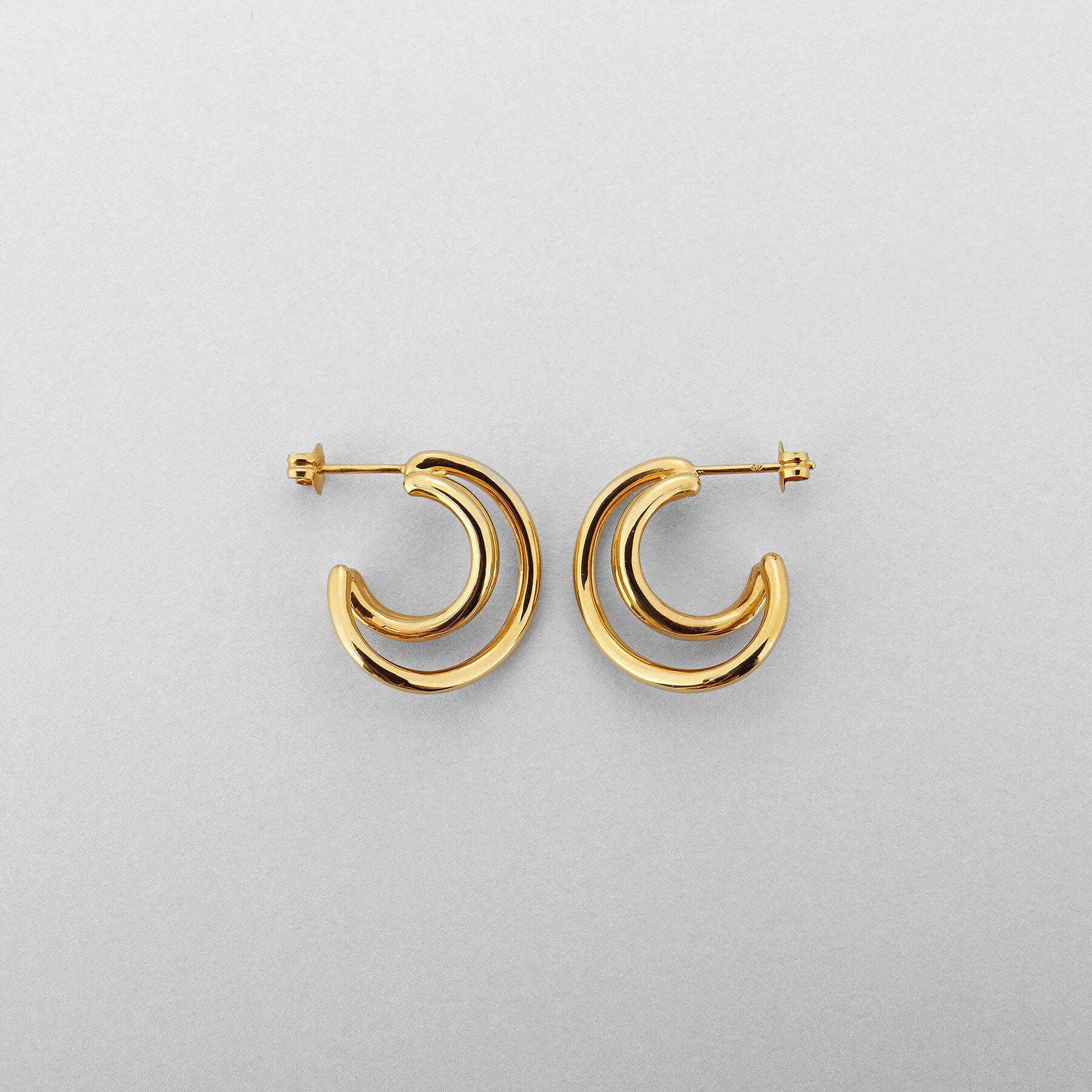 COCOSHNIK ONKITSCH「シルバー オービットピアス GP」|ピアス|