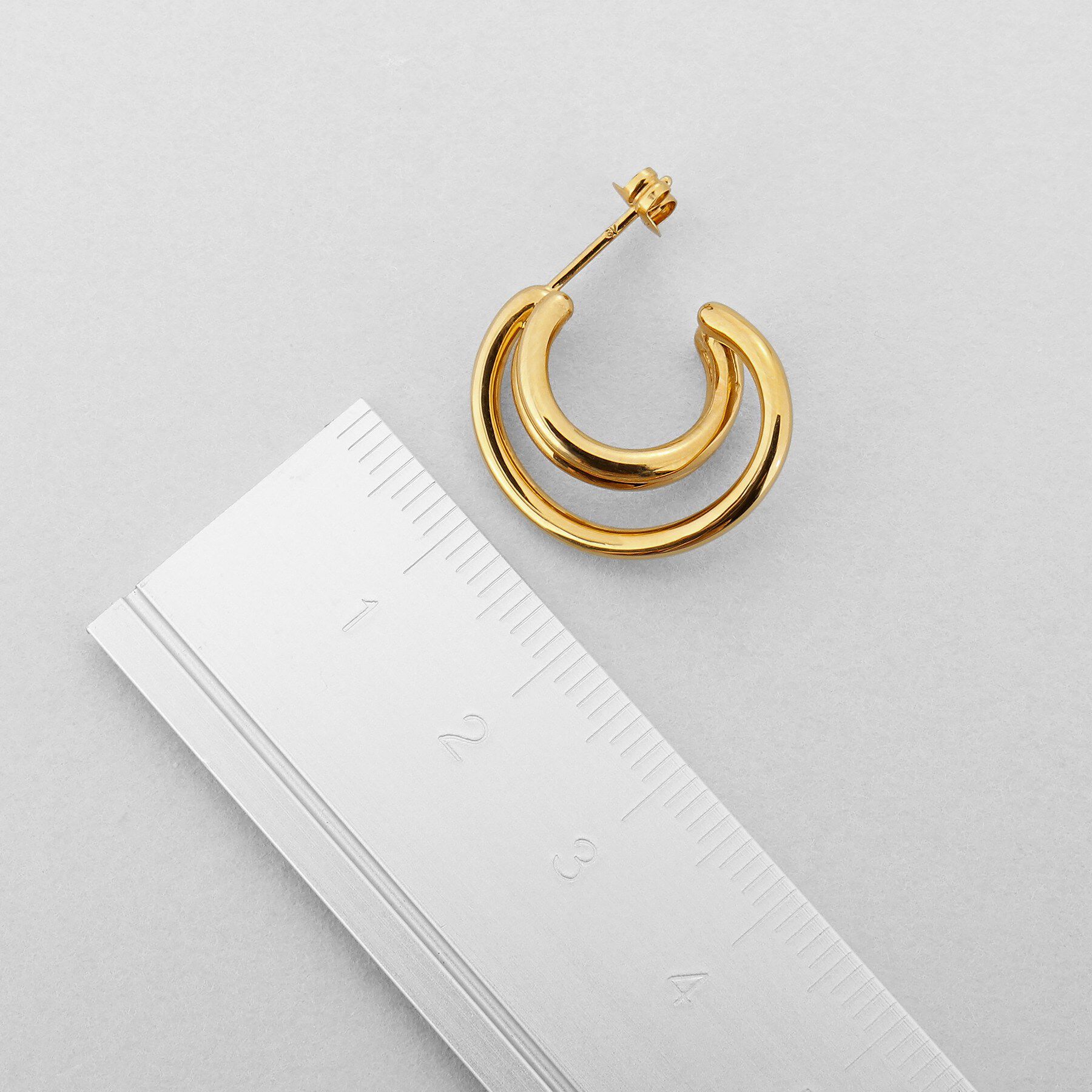 COCOSHNIK ONKITSCH「シルバー オービットピアス GP」|ピアス|