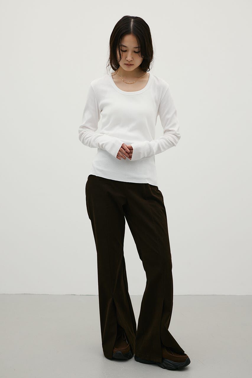 STYLEMIXER「UネックロンT」|Tシャツ・カットソー|