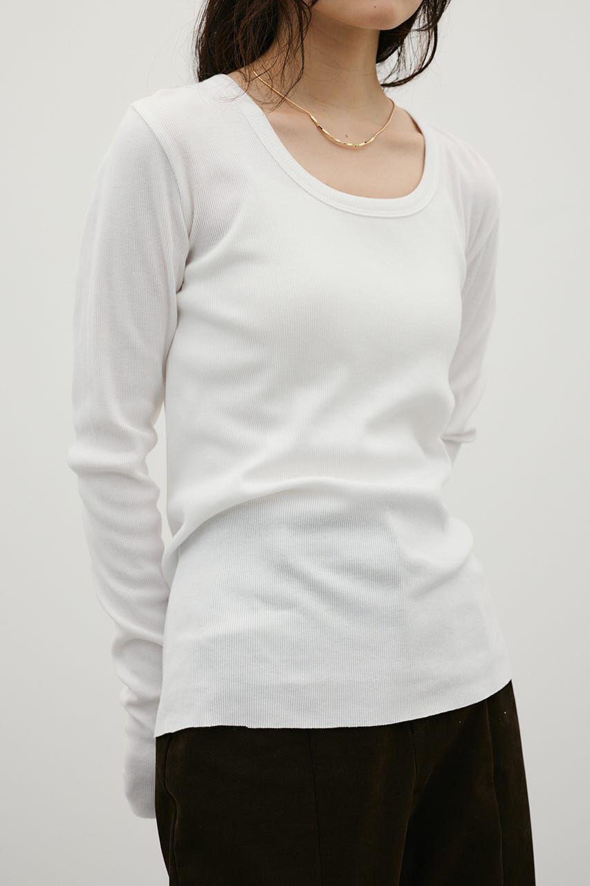 STYLEMIXER「UネックロンT」|Tシャツ・カットソー|