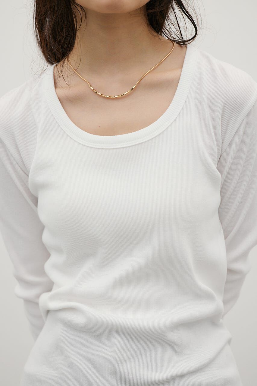 STYLEMIXER「UネックロンT」|Tシャツ・カットソー|