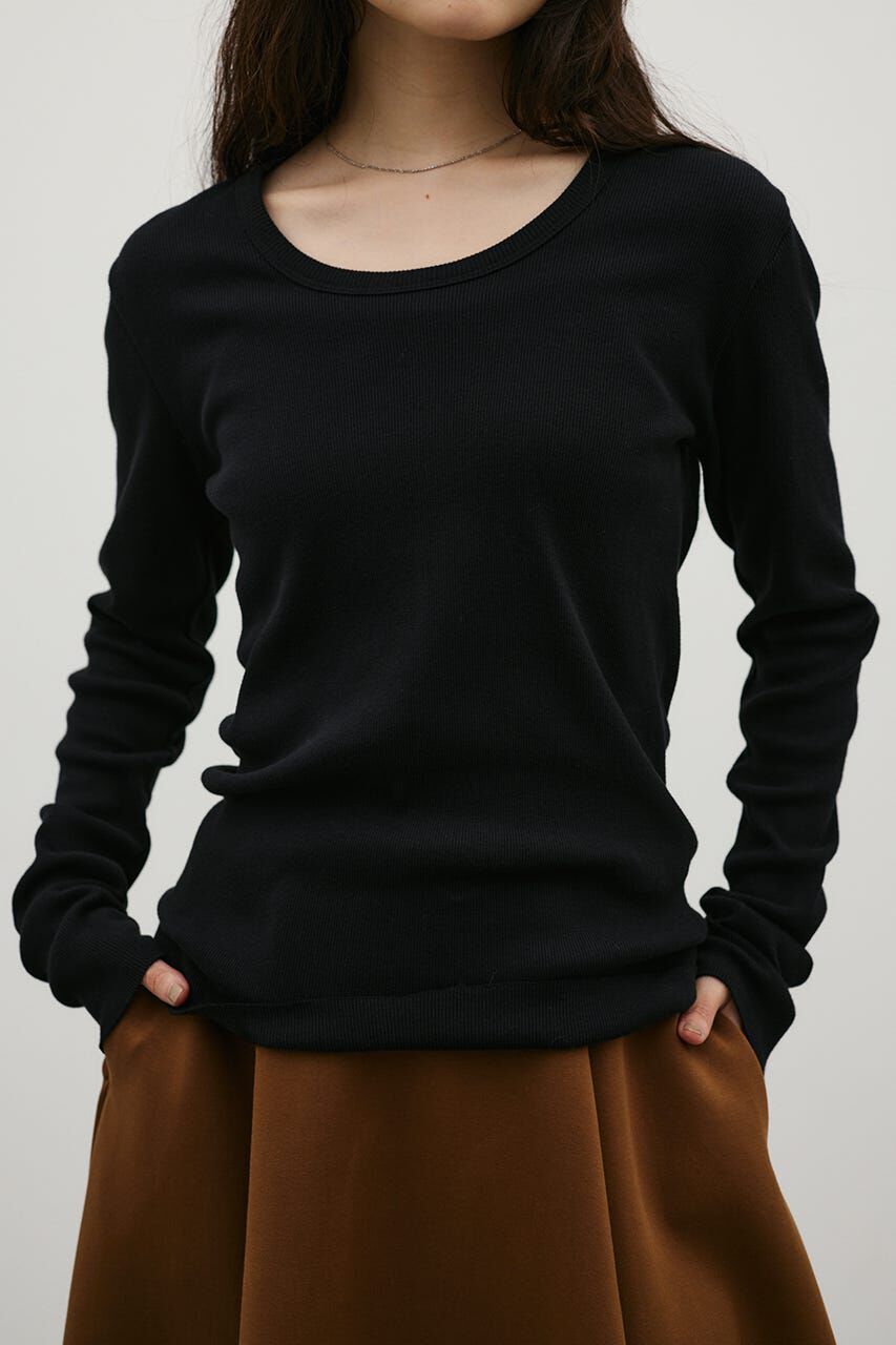 STYLEMIXER「UネックロンT」|Tシャツ・カットソー|
