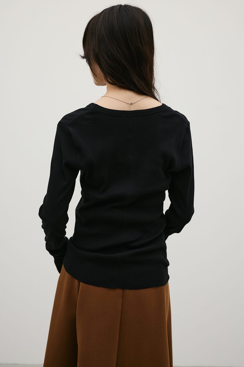 STYLEMIXER「UネックロンT」|Tシャツ・カットソー|