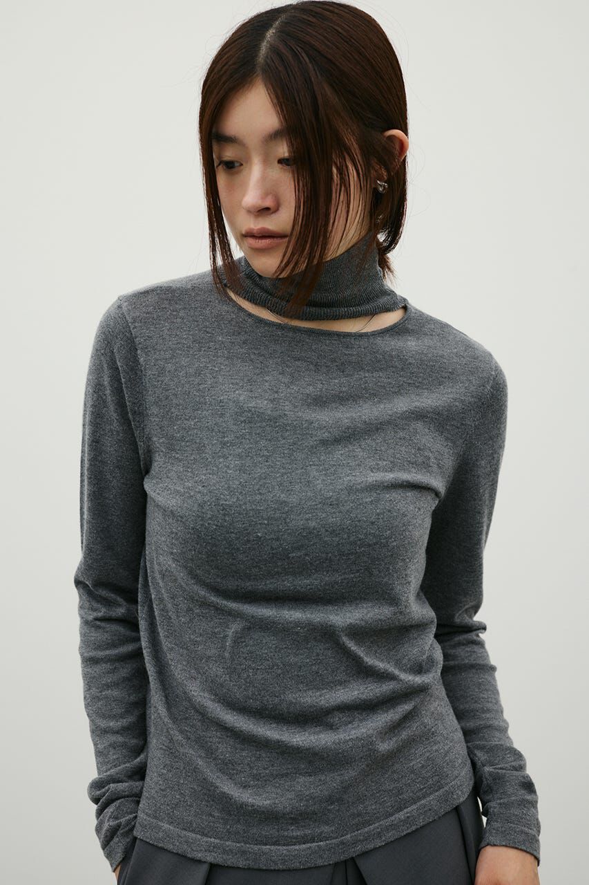 STYLEMIXER「ウォッシャブル2WAYハイネックニット」|ニット・セーター|