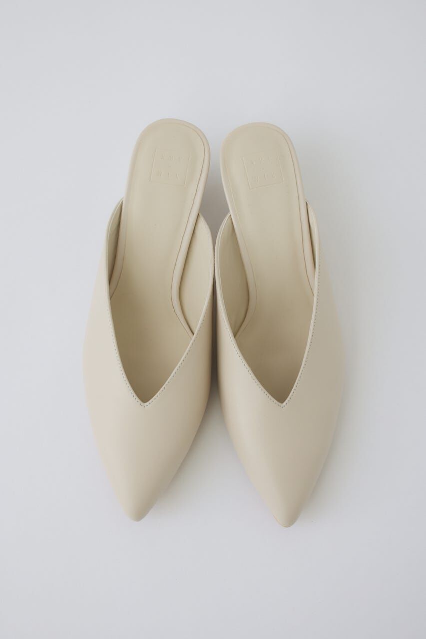 RIM.ARK 「Pointed toe mule」|サンダル|