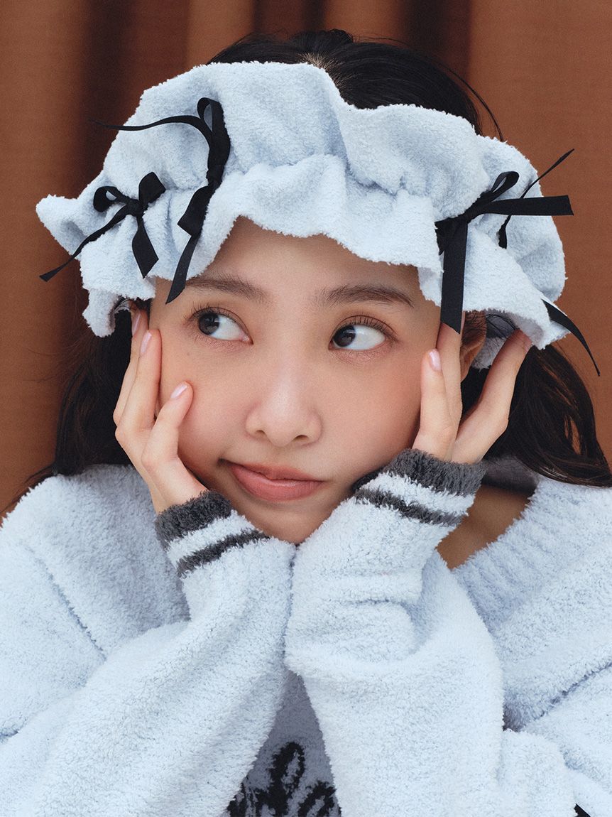 SNIDEL HOME「【Milcrea】フリルリボンニットヘアバンド」|その他|
