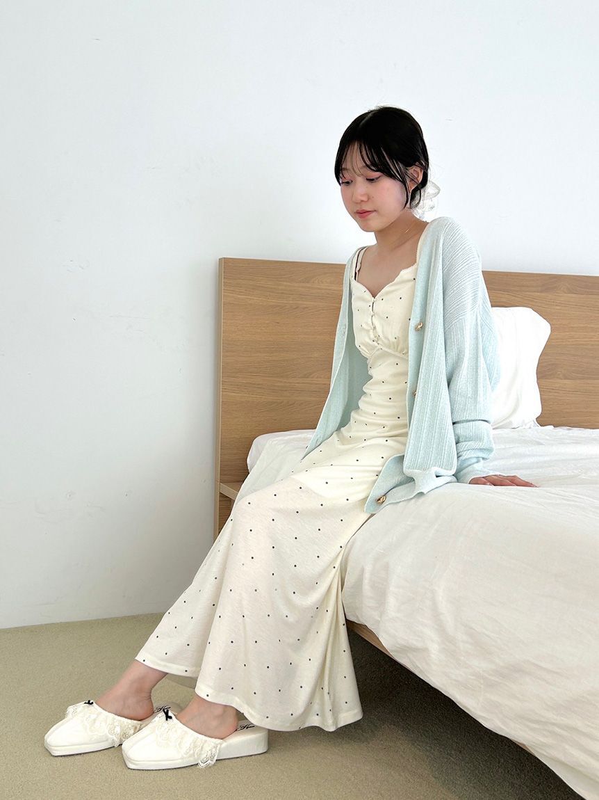 SNIDEL HOME「【SorbetTouch Cool】【接触冷感】カーディガン」|ルームウェア|