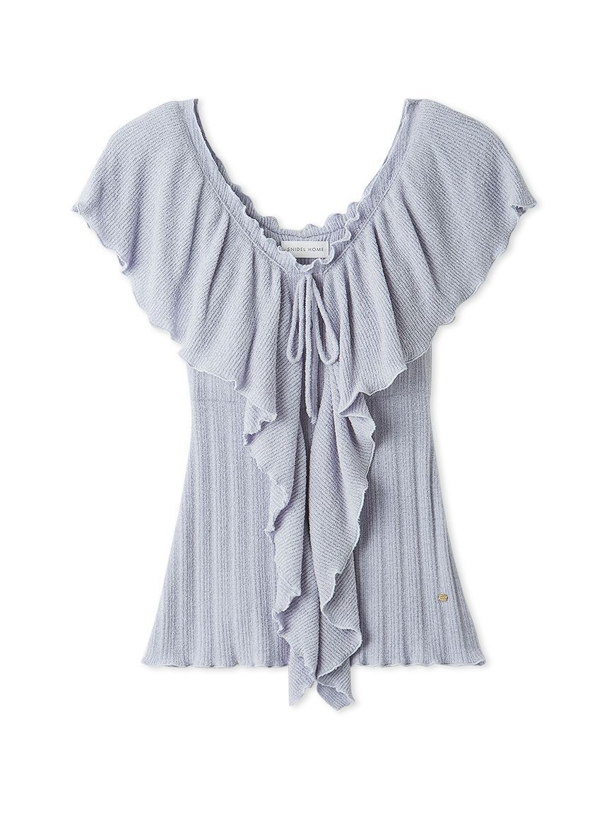 SNIDEL HOME「【SorbetTouch Cool】【接触冷感】フリルトップス」|ルームウェア|