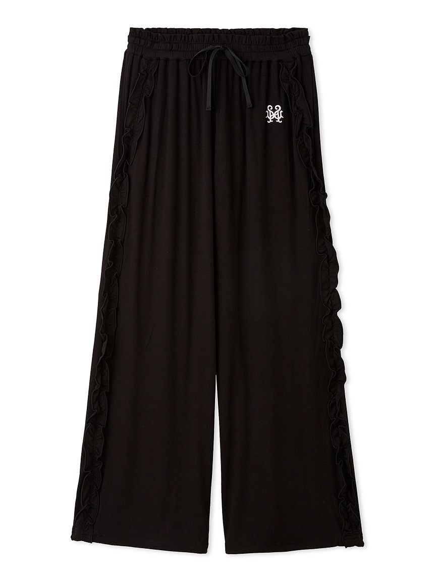 SNIDEL HOME「UVカットロングパンツ」|ルームウェア|BLK