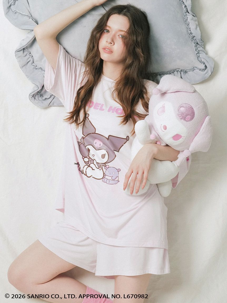 SNIDEL HOME「【クロミ】ぬいぐるみバッグ」|ショルダー・メッセンジャー|