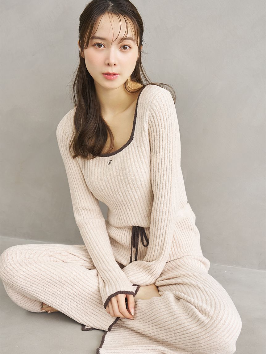 SNIDEL HOME「【Milky】ロングパンツ」|ルームウェア|