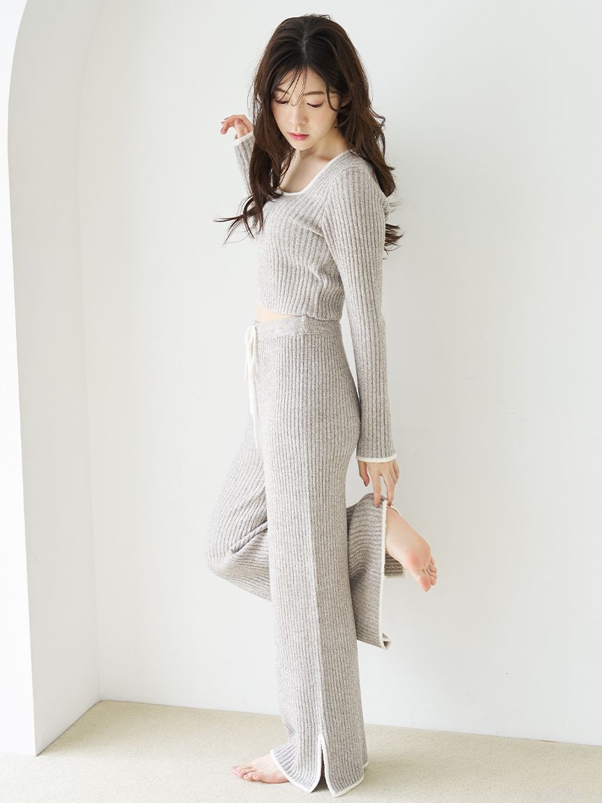 SNIDEL HOME「【Milky】ロングパンツ」|ルームウェア|