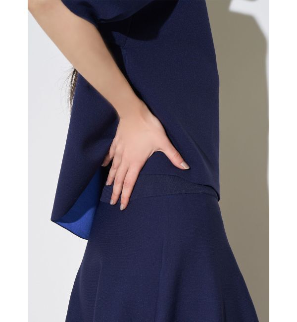 ELENDEEK「KNIT FLARED SK」|スカート|