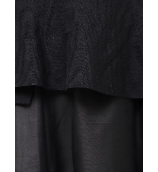 ELENDEEK「DRAPE PEPLUM DOCKING OP」|ワンピース|