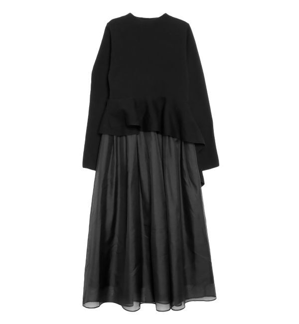 ELENDEEK「DRAPE PEPLUM DOCKING OP」|ワンピース|