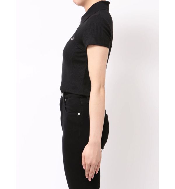EMODA「リブカッティングショートスリーブトップ」|Tシャツ・カットソー|