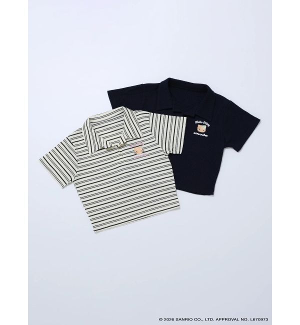 EMODA「【日焼けHello Kitty&times;EMODA】SKIPPER HALF SLEEVE TOP」|Tシャツ・カットソー|