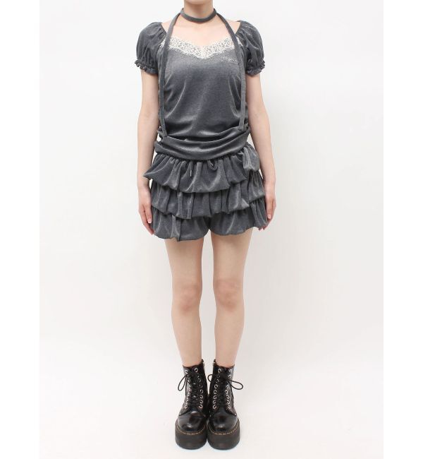 jouetie「レースベロアトップス」|Tシャツ・カットソー|