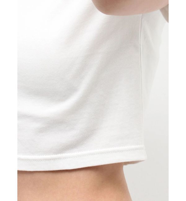GYDA「Square gydaバイカラーショートTシャツ」|Tシャツ・カットソー|