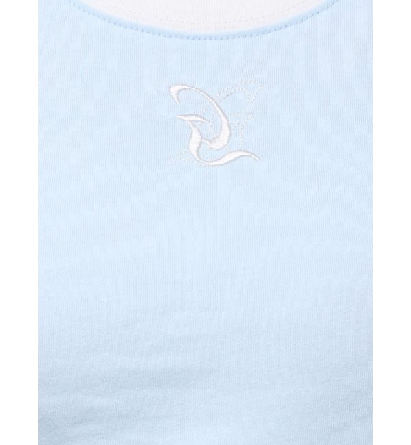 GYDA「Square gydaバイカラーショートTシャツ」|Tシャツ・カットソー|