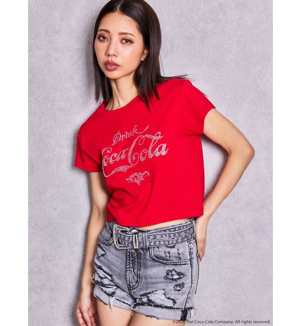 GYDA「Coca-Cola bijou Tシャツ」|Tシャツ・カットソー|