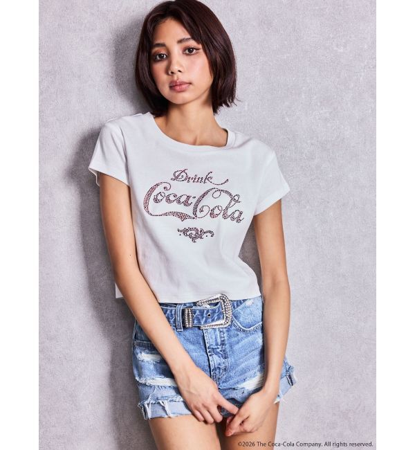 GYDA「Coca-Cola bijou Tシャツ」|Tシャツ・カットソー|