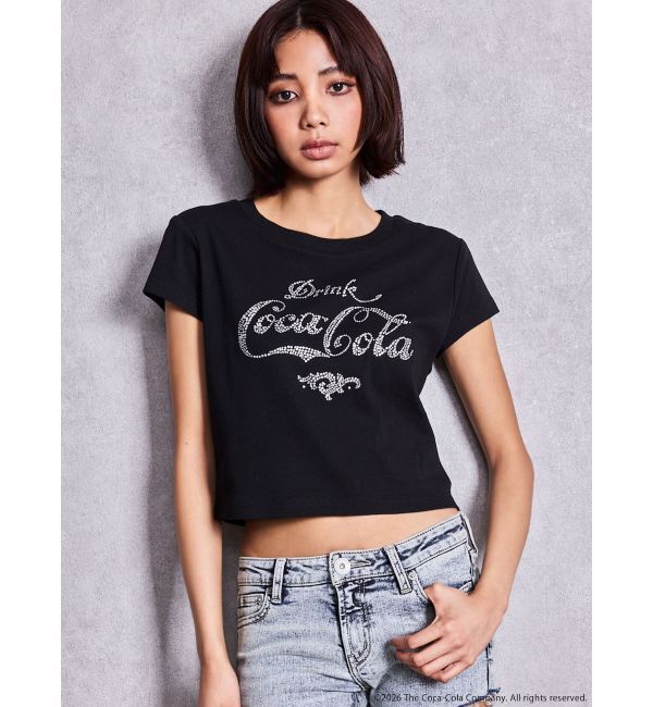 GYDA「Coca-Cola bijou Tシャツ」|Tシャツ・カットソー|