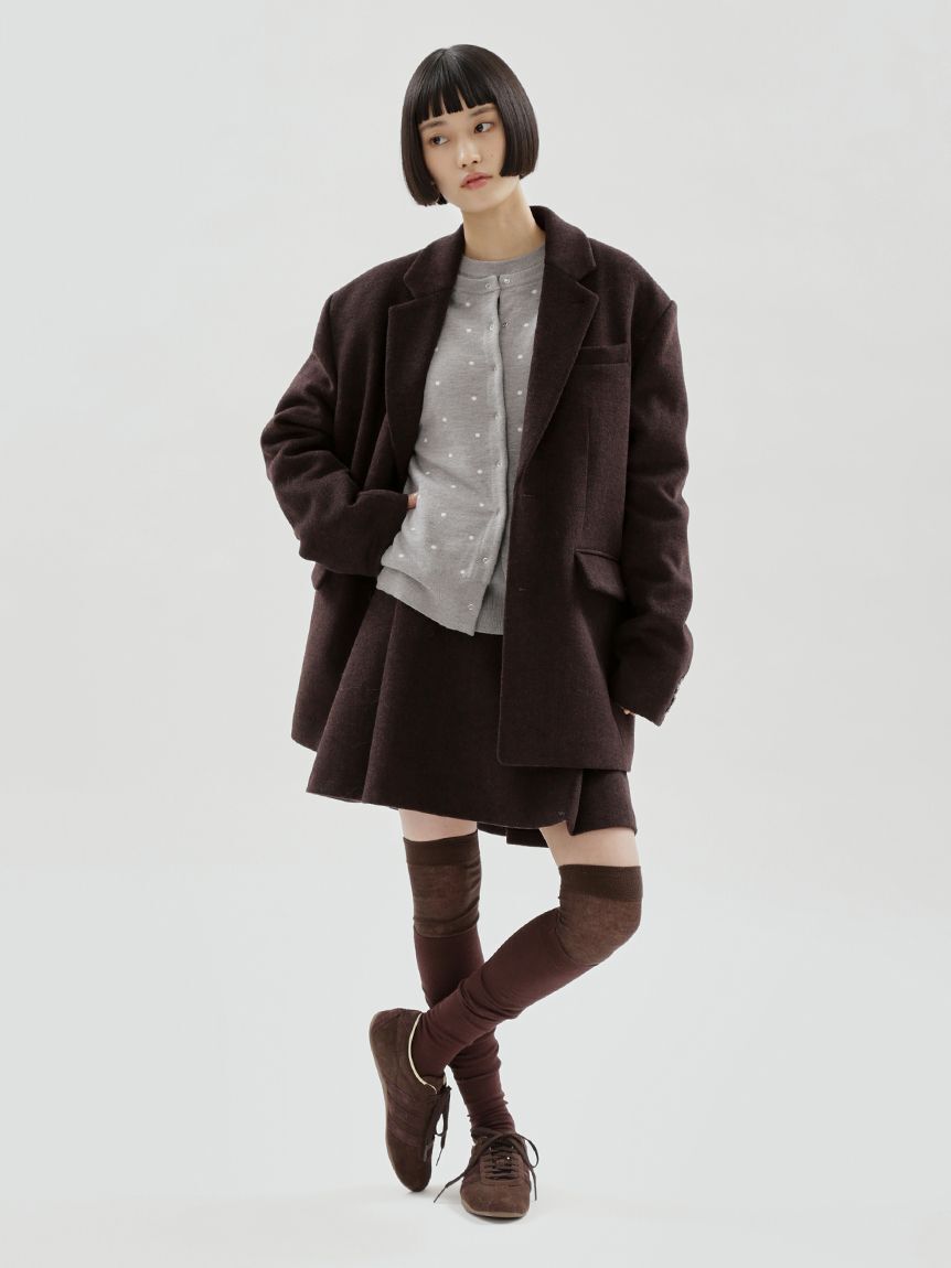 emmi atelier「コットンハイソックス」|ソックス|