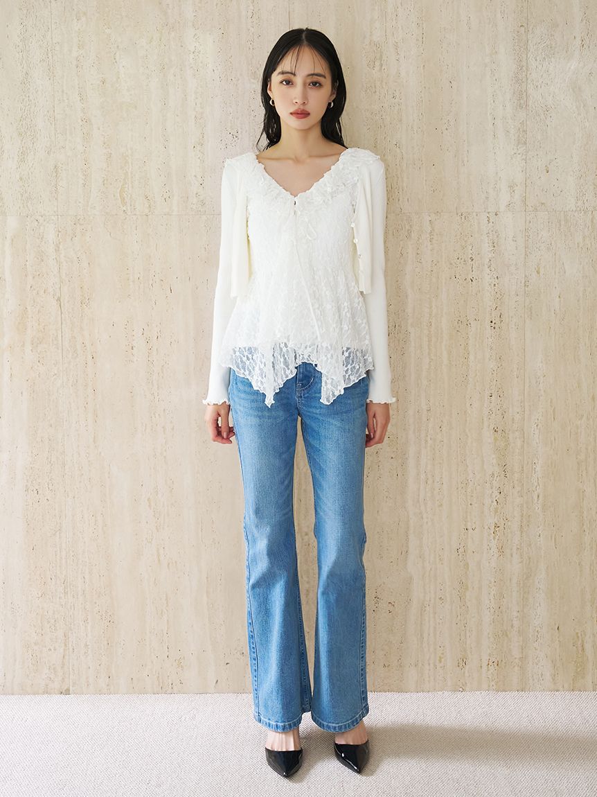 SNIDEL「UP LIFT DENIM」|デニム|