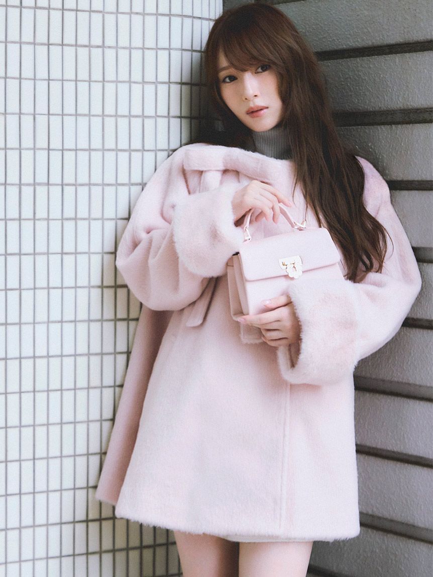 SNIDEL「【WEB限定】スカラップポイントバッグ」|ハンドバッグ|