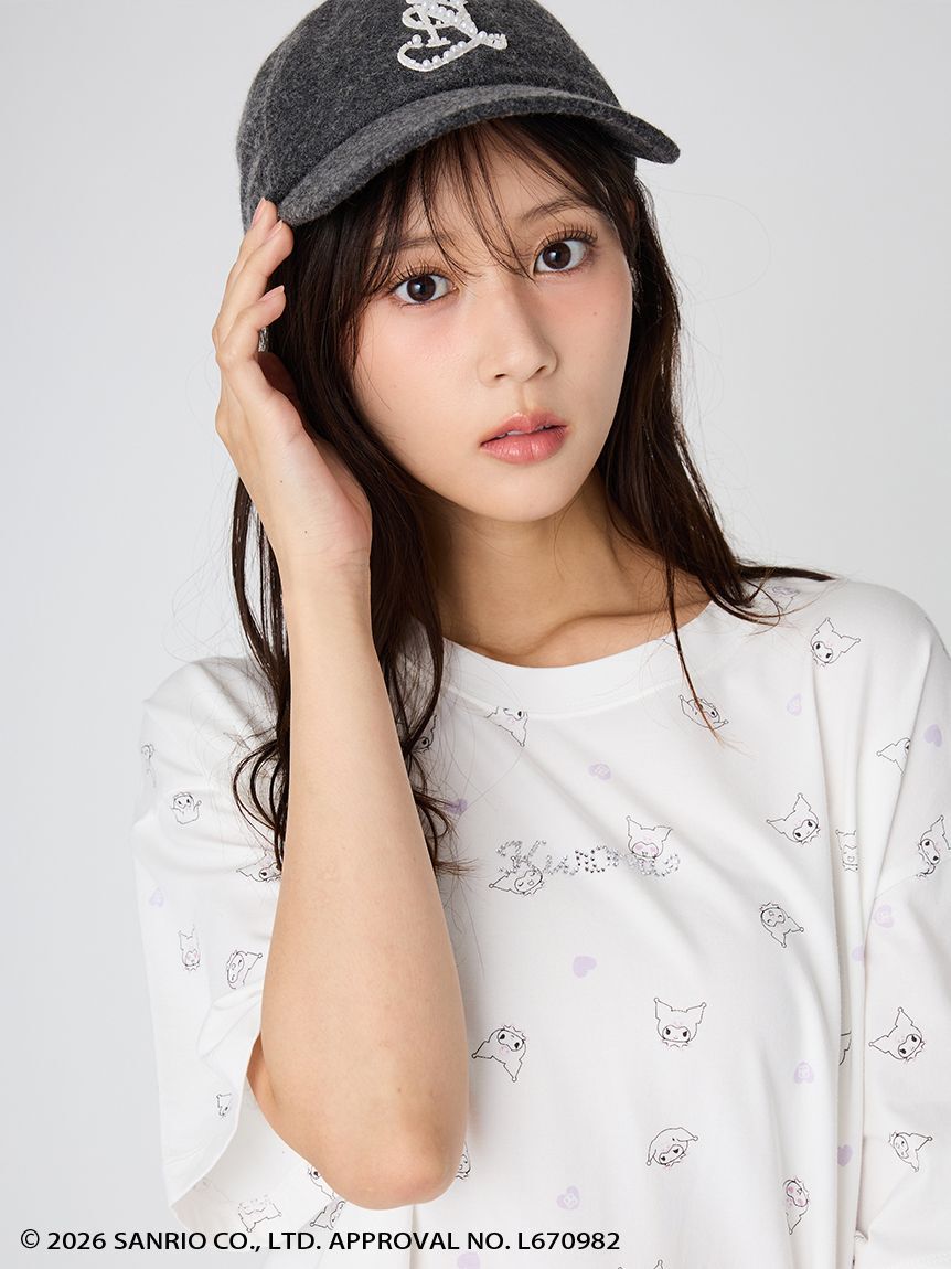SNIDEL「【クロミ】ビッグTシャツ」|Tシャツ・カットソー|