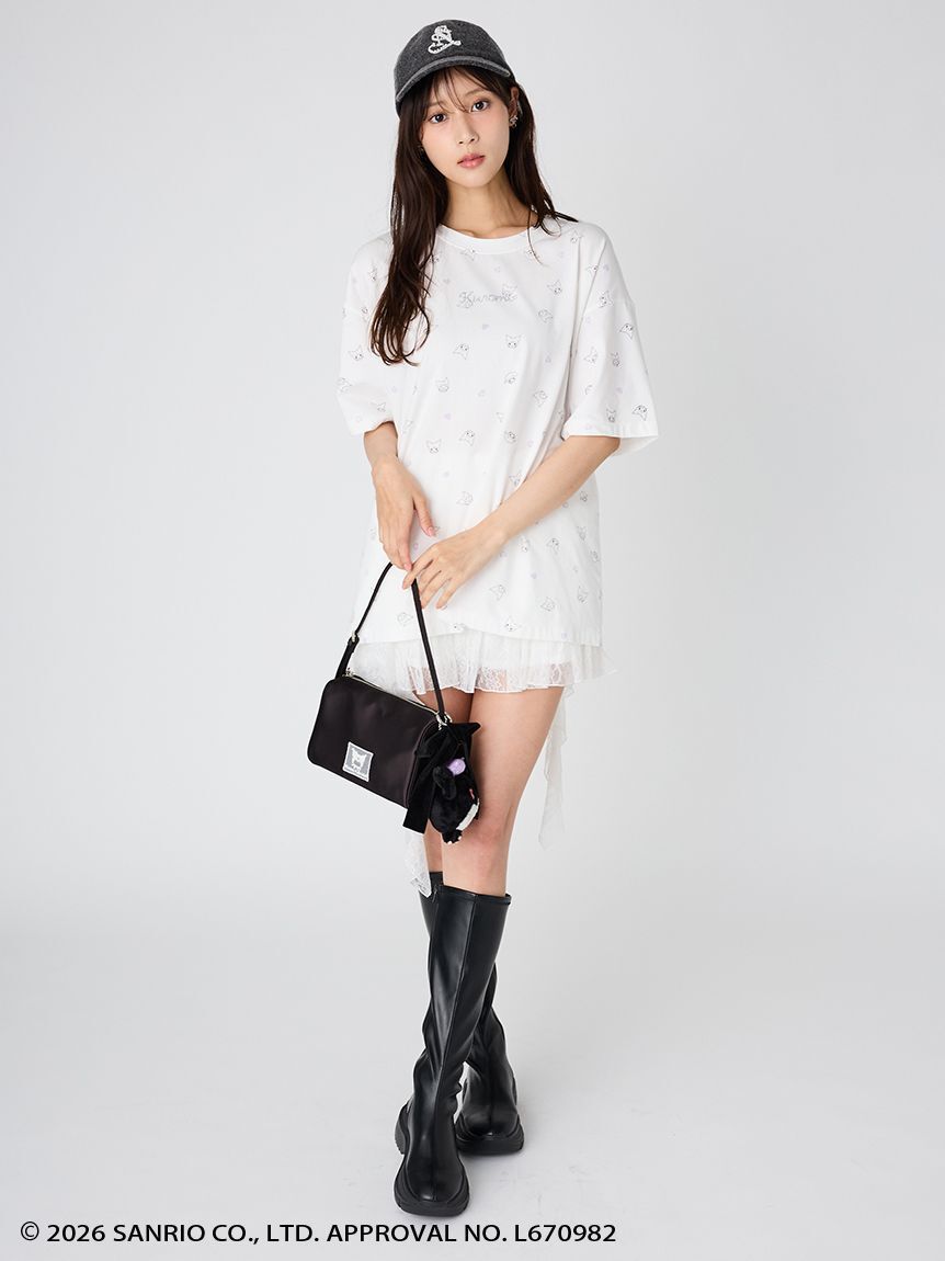 SNIDEL「【クロミ】ビッグTシャツ」|Tシャツ・カットソー|