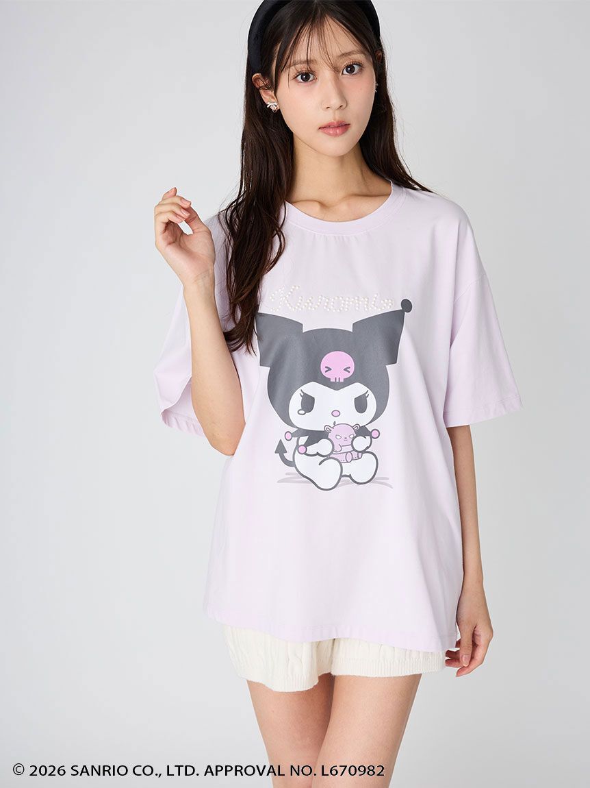 SNIDEL「【クロミ】ビッグTシャツ」|Tシャツ・カットソー|