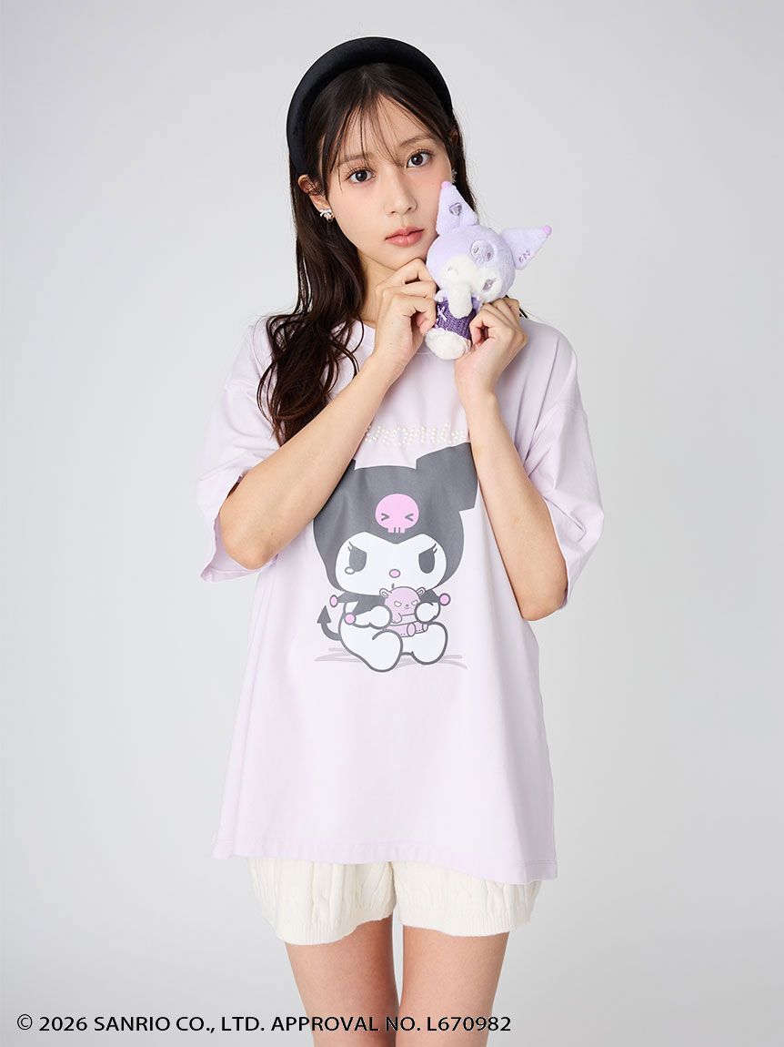 SNIDEL「【クロミ】ビッグTシャツ」|Tシャツ・カットソー|