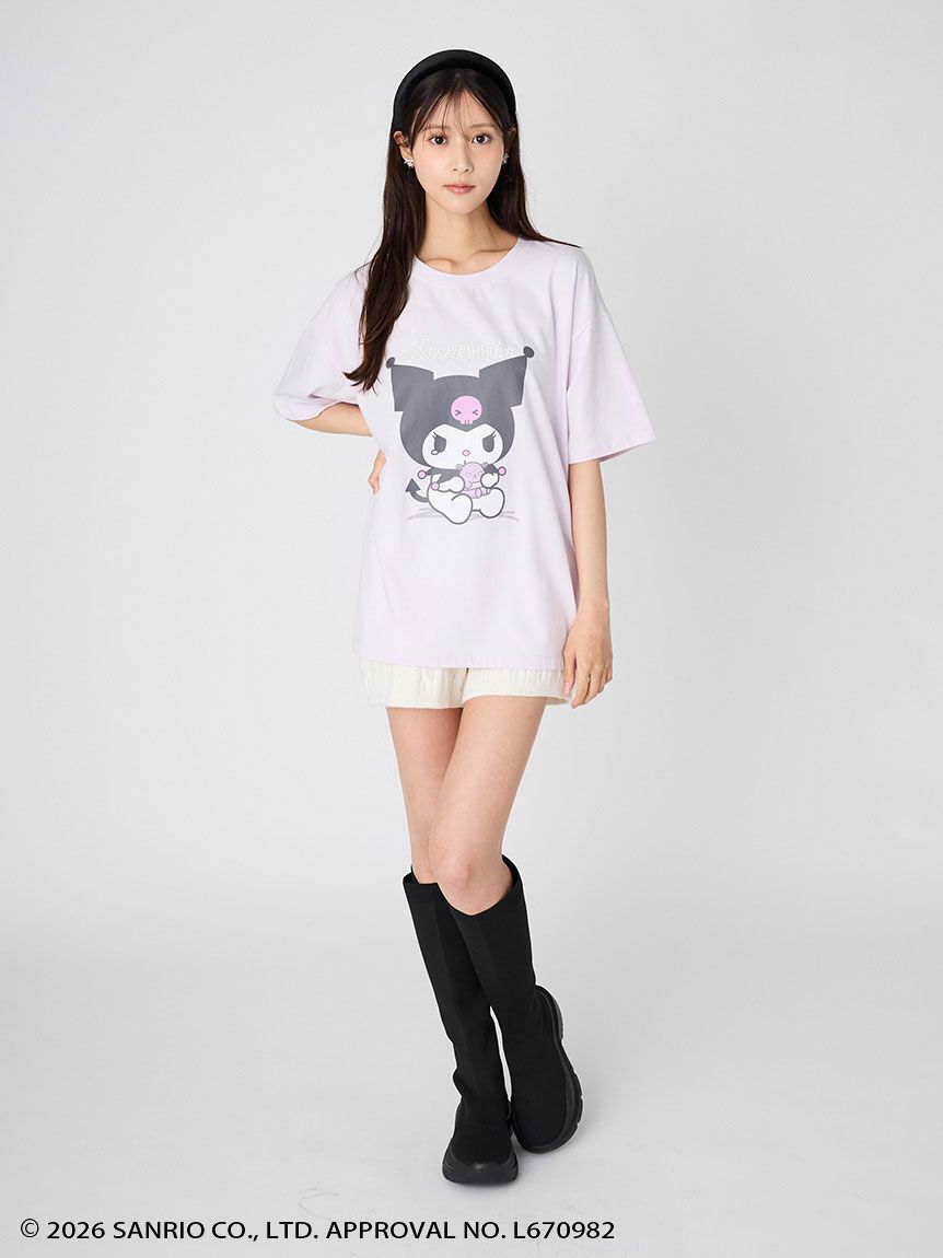 SNIDEL「【クロミ】ビッグTシャツ」|Tシャツ・カットソー|