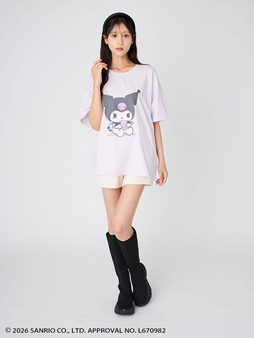 SNIDEL「【クロミ】ビッグTシャツ」|Tシャツ・カットソー|