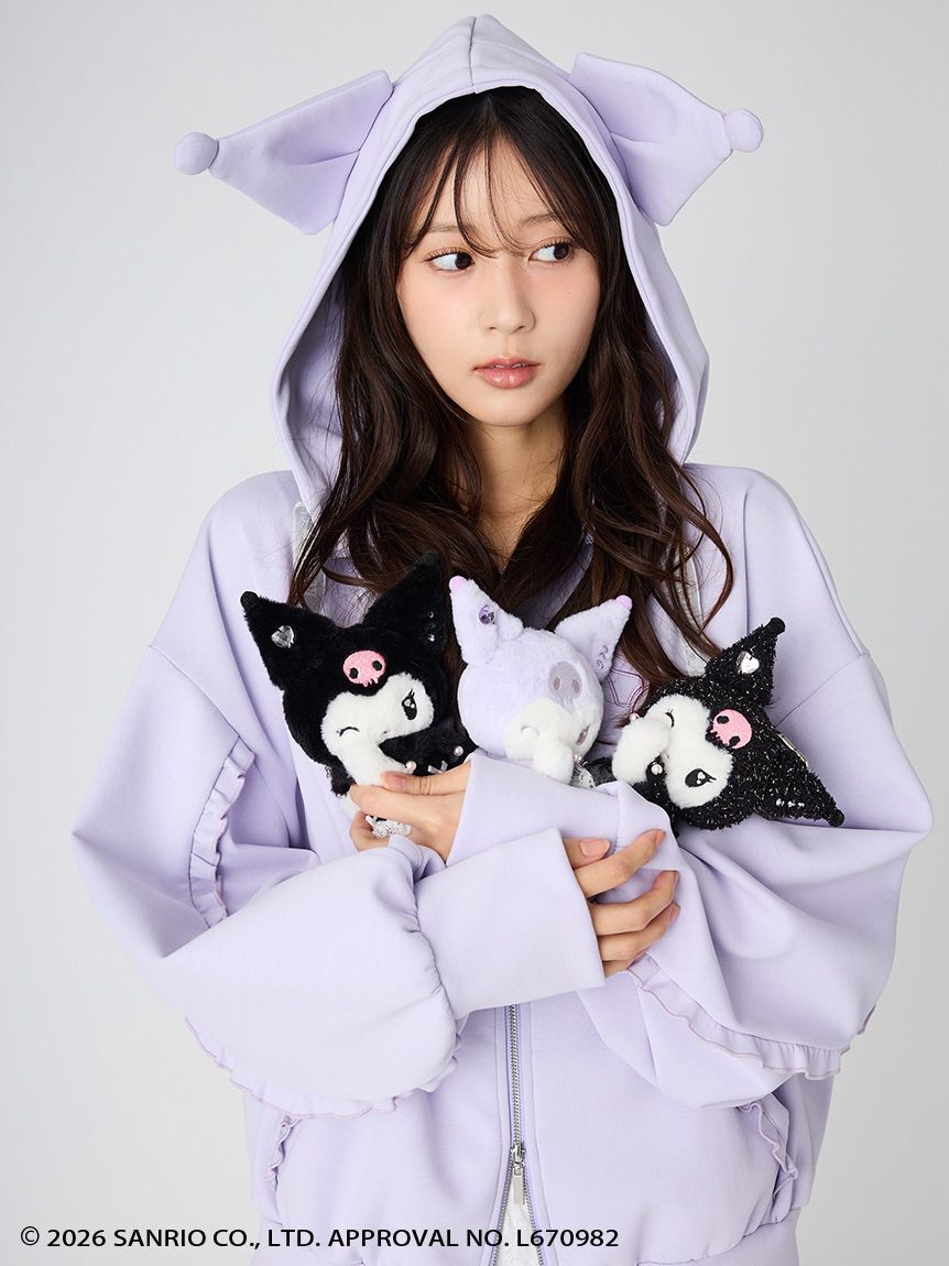 SNIDEL「【クロミ】ビジューぬいぐるみチャーム」|キーケース|
