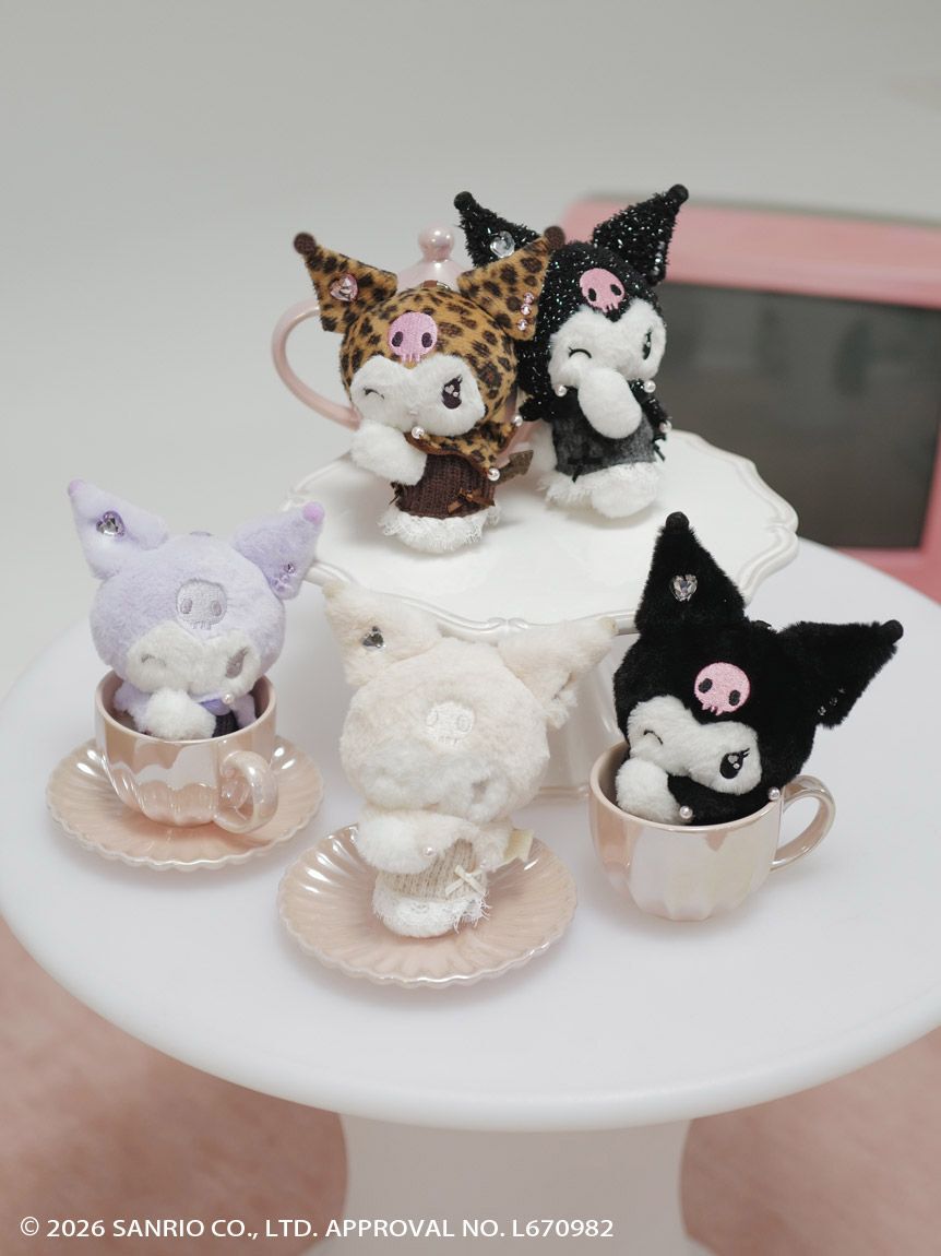 SNIDEL「【クロミ】ビジューぬいぐるみチャーム」|キーケース|