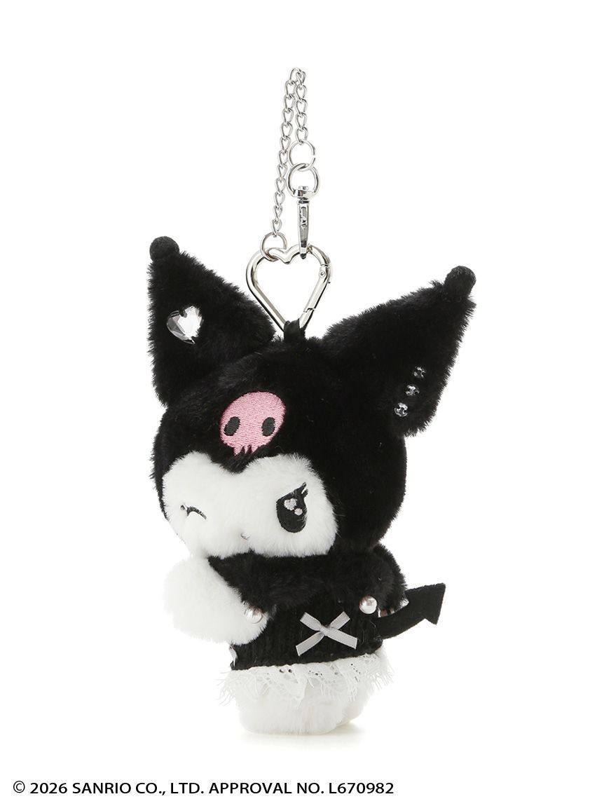 SNIDEL「【クロミ】ビジューぬいぐるみチャーム」|キーケース|