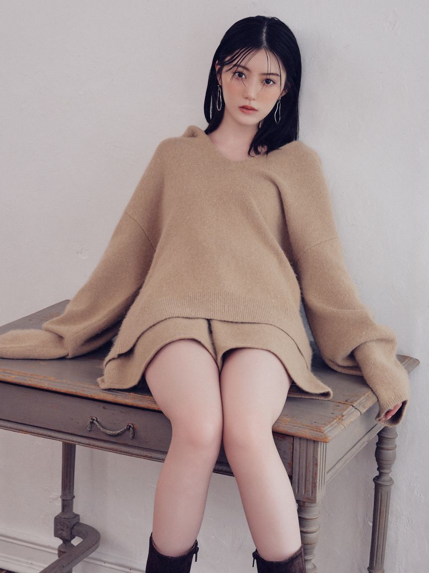 FRAY I.D「フラッフィーニットショートパンツ」|その他|CML
