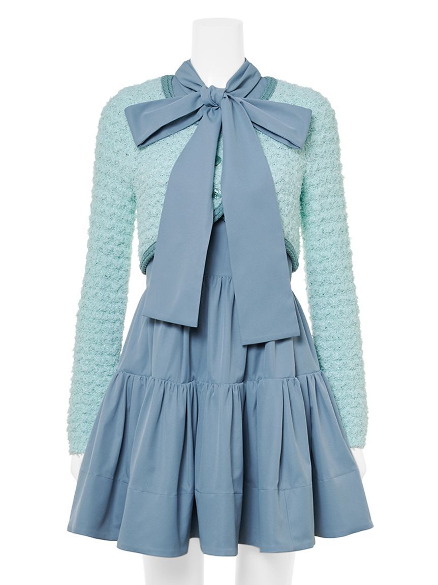 LILY BROWN「【SPECIAL PRICE】カーデセットアメスリワンピース」|ワンピース|