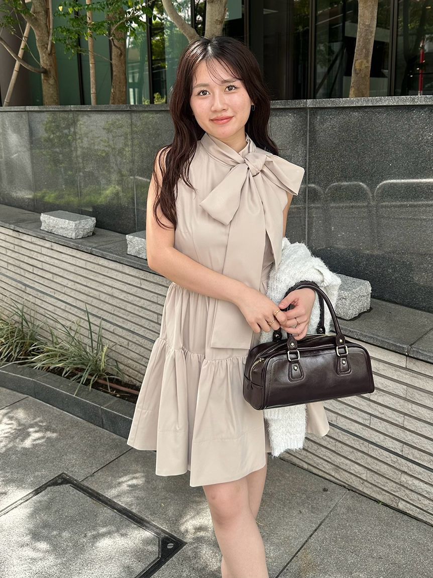 LILY BROWN「【SPECIAL PRICE】カーデセットアメスリワンピース」|ワンピース|