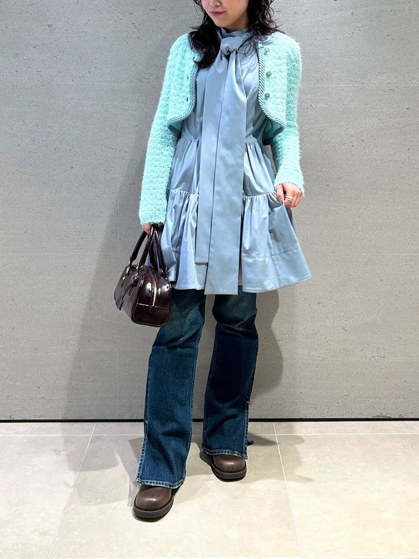 LILY BROWN「【SPECIAL PRICE】カーデセットアメスリワンピース」|ワンピース|