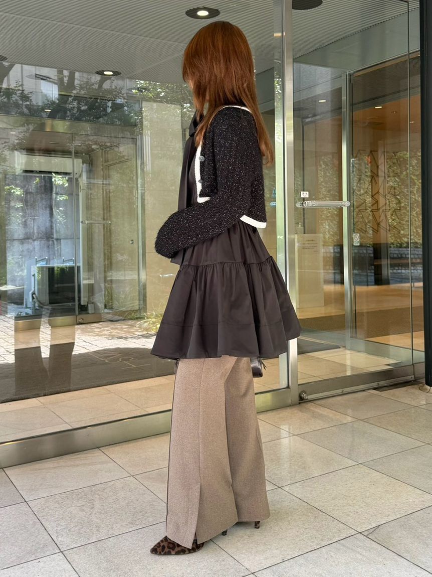 LILY BROWN「【SPECIAL PRICE】カーデセットアメスリワンピース」|ワンピース|