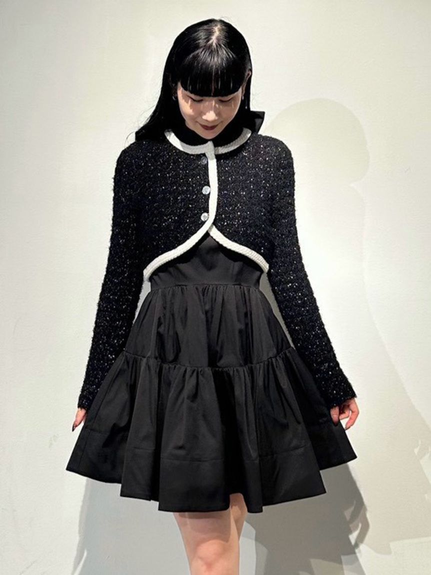 LILY BROWN「【SPECIAL PRICE】カーデセットアメスリワンピース」|ワンピース|