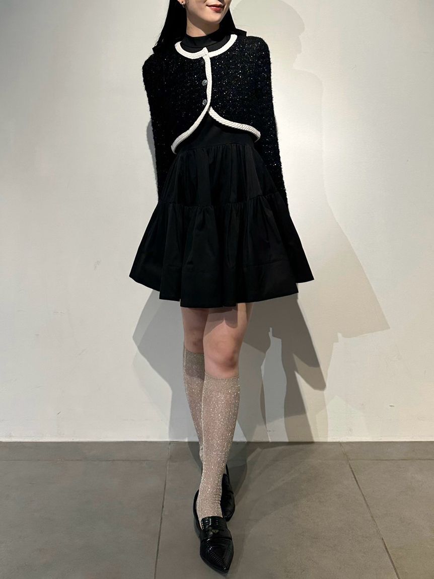 LILY BROWN「【SPECIAL PRICE】カーデセットアメスリワンピース」|ワンピース|