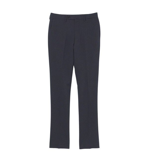 MACKINTOSH PHILOSOPHY「トロッター トラウザーズ ピンヘッドストレッチ」|スラックス|ネイビー