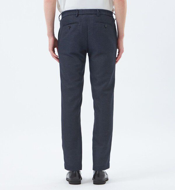 MACKINTOSH PHILOSOPHY「テーラードジャージーエラスティックパンツ ウール混起毛カラミ」|スラックス|